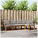 Set di divani con cuscino 5 pcs Grigio Naturale e Chiaro - Foto miniatura 2