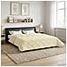 Duvet Invernale Crema 240 x 260 cm Microfibra e Fleece Teddy - Foto miniatura 4