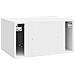 Mobile Porta TV da Muro Bianco Lucido 59,5 x 41 x 30 cm - Foto miniatura 6