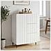 Credenza Bianco 66 x 34,5 x 91,5 cm Legno ingegnerizzato - Foto miniatura 4