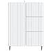 Credenza Bianco 66 x 34,5 x 91,5 cm Legno ingegnerizzato - Foto miniatura 6