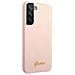 Indovina Guhcs22mlslmgpp S22+ S906 Custodia Rosa /rosa In Silicone Con Logo Metallico Script. - Foto miniatura 3
