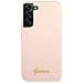 Indovina Guhcs22mlslmgpp S22+ S906 Custodia Rosa /rosa In Silicone Con Logo Metallico Script. - Foto miniatura 4