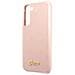 Indovina Guhcs22mlslmgpp S22+ S906 Custodia Rosa /rosa In Silicone Con Logo Metallico Script. - Foto miniatura 6