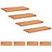 Tappeti per scale 8 pz 80 x 30 x 2 cm Vernice - Foto miniatura 1