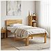 Letto Singolo con Testiera ROSTOCK Bianco 90 x 190 cm - Foto miniatura 2