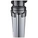 Treppiede con Testa a Sfera Altezza Max 142.5 cm Nero Argento 55358-EU - Foto miniatura 3