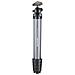 Treppiede con Testa a Sfera Altezza Max 142.5 cm Nero Argento 55358-EU - Foto miniatura 2