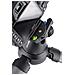 Treppiede con Testa a Sfera Altezza Max 142.5 cm Nero Argento 55358-EU - Foto miniatura 4