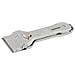Raschietto Metallico Per Rimozione Residui Su Vetri E Superfici Liscie - Lama 43mm - Foto miniatura 1