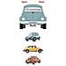 Vw Collection Beetle (set 3 Magneti)  - Foto miniatura 1
