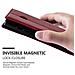 Custodia Compatibile Con Nokia Lumia 435 In Rosso Mela - Coperchio Protettiva Con Chiusura Magnetica, Funzione Stand E Tasca Per Le Carte - Foto miniatura 8