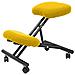 Modello Mahora - sgabello Da Ufficio Ergonomico Fisso, Regolabile In Diverse Posizioni E Con Ruote - seduta In Tessuto Bali (con Ginocchiera)  - Foto miniatura 1