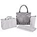 00079467190000 - Borsa Con Fasciatoio Organizer, Colori Freddi Grey - Foto miniatura 1
