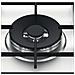 Piano Cottura GMWL 758 / IXL a Gas 5 Fuochi Gas Colore Inox - Foto miniatura 3
