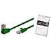 S / ftp - Cat. 6 - Pimf - 2.0m - Rj-45 - Rj-45 - Gold - Cat6 - S / ftp (s-stp) - Grn (bs08-64033)  - Foto miniatura 1