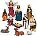 Jja - 11 Personaggi Presepe In Resina - Foto miniatura 1
