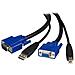 Cavo Universale Usb Kvm 2 In 1-Video / Cavo Usb-Hd-15 Da 3M.  - Foto miniatura 1