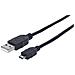 Manhattan 325684 cavo USB 3 m USB 2.0 USB A Micro-USB B Nero - Foto miniatura 1