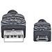 Manhattan 325684 cavo USB 3 m USB 2.0 USB A Micro-USB B Nero - Foto miniatura 3