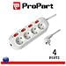 Multipresa 4pos Schuko Spina Schuko +interr. Multipli - Foto miniatura 1