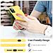 Custodia Compatibile Con Apple Iphone 11 Pro Max In Liquid Giallo - Coperchio Protettivo In Silicone Tpu Flessibile - Foto miniatura 7