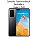 Smart Book Custodia Poket Silicone Flip Cover Case Per Samsung Galaxy A10 A105 Black - Foto miniatura 2
