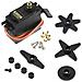 1 Pezzo Mg995 Torque Servo Motore Con Puleggia Metallo Per Rc Auto Barca Elicottero - Foto miniatura 4