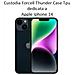 Thunder Custodia Tpu Silicone Cover Case Per Apple Iphone 14 - Foto miniatura 3