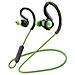 Athlety Auricolare Stereo Bluetooth con Cavo e Archetti Colore Verde - Foto miniatura 1