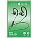 Athlety Auricolare Stereo Bluetooth con Cavo e Archetti Colore Verde - Foto miniatura 2