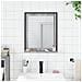 Specchio Bagno Con Ripiano Grigio Sonoma 50x12x60cm Multistrato - Foto miniatura 2