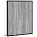 Specchio Bagno Con Ripiano Grigio Sonoma 50x12x60cm Multistrato - Foto miniatura 5
