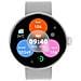 Smartwatch Donna Elegante Monitoraggio Salute Con Chiamate Bluetooth, Argento - Foto miniatura 4