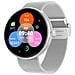 Smartwatch Donna Elegante Monitoraggio Salute Con Chiamate Bluetooth, Argento - Foto miniatura 1