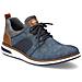 Casual Sneakers Sintetico E Tessile Scarpe Uomo Blu Eu 44, 11351-14 - Foto miniatura 1