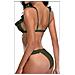 Bikini Shekini In Verde Militare, Taglia S - Foto miniatura 3