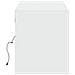 Mobile TV a Parete con Luci LED Bianco 140x31x38 cm - Foto miniatura 7