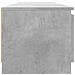 Lusso Casadino -  Mobile Porta Tv Con Luci Led Grigio Cemento 140x40x36 Cm - Foto miniatura 5