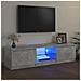 Lusso Casadino -  Mobile Porta Tv Con Luci Led Grigio Cemento 140x40x36 Cm - Foto miniatura 8