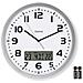 00185878 orologio da parete e da tavolo Orologio analogico Rotondo Argento, Bianco - Foto miniatura 4