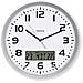 00185878 orologio da parete e da tavolo Orologio analogico Rotondo Argento, Bianco - Foto miniatura 1