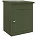 Cassetta per pacchi Oliver verde 44 x 35 x 59 cm Acciaio - Foto miniatura 1