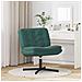 Poltrona Relax con Base Girevole Verde scuro 63 x 75 x 76 cm - Foto miniatura 3