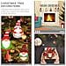 Set Di 70 Ornamenti Natalizi In Legno Non Finiti - Decorazioni Da Dipingere Fai Da Te - Foto miniatura 4