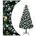 Albero di Natale artificiale con 300 LED Verde 210 cm - Foto miniatura 1