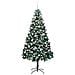 Albero di Natale artificiale con 300 LED Verde 210 cm - Foto miniatura 3