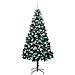 Albero di Natale artificiale con 300 LED Verde 210 cm - Foto miniatura 4