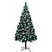 Albero di Natale artificiale con 300 LED Verde 210 cm - Foto miniatura 5