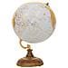Mappamondo In Plastica Con Base In Legno Marrone D15x20h - Foto miniatura 3